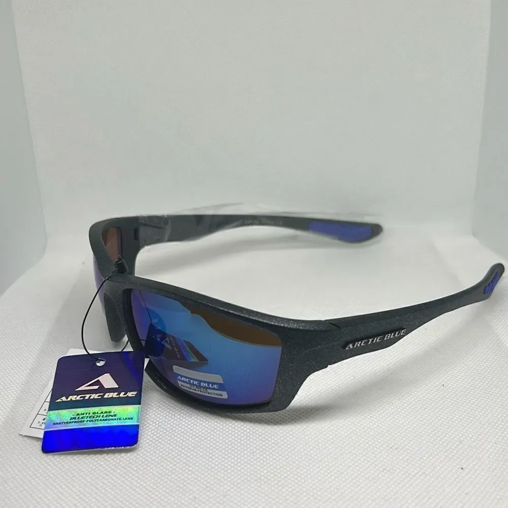 Arctic Blue Mirrored Sunglasses